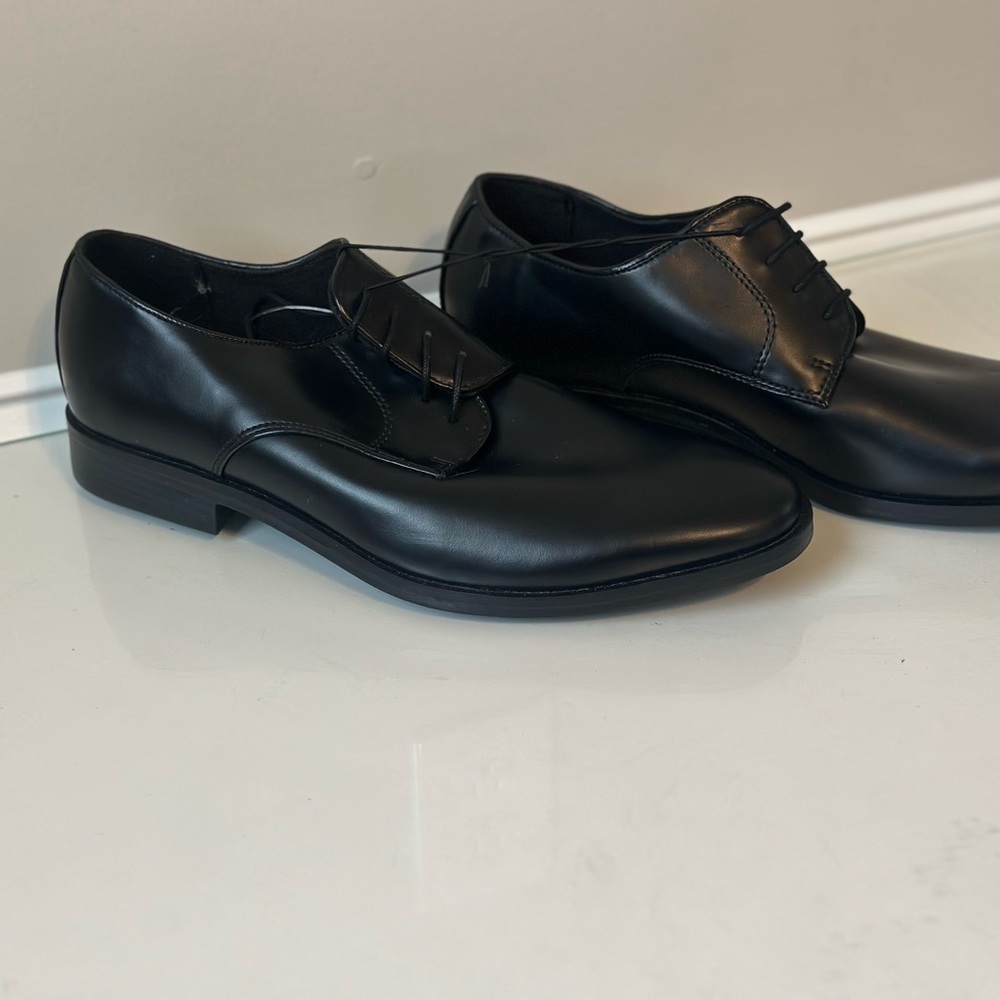 H&M Black Oxford Shoes Sleek Polished Design never used